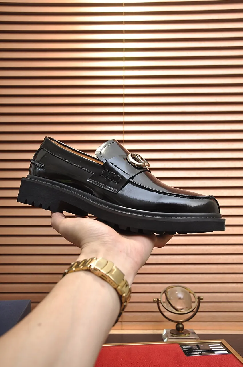 Men's men's shoes 💰740💶[Dior] (water-dyed cowhide lining) Dior original 1:1 high-quality factory, imported original materials, imported raw cowhide, water-dyed cowhide lining, original TPU outsole, code number: 39-44 (38.45 custom-made)